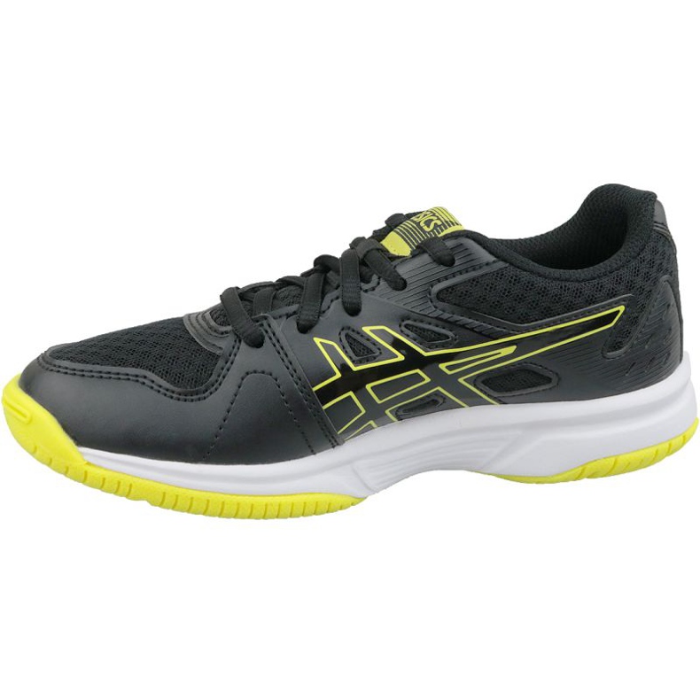 Asics Upcourt 3 Gs Jr 1074A005-003 cipele za odbojku crna crna 1