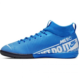 Nike Mercurial Superfly 7 Academy Ic Jr AT8135 414 nogometne cipele raznobojna plava 1
