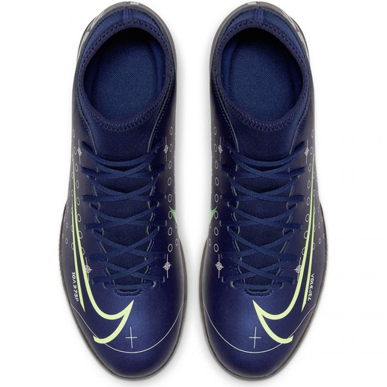 Unutarnje cipele Nike Mercurial Superfly 7 Club Mds Ic Jr BQ5417-401 mornarsko plava plava 1