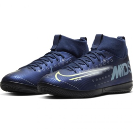 Nike Mercurial Superfly 7 Academy Mds Ic Jr BQ5529 401 nogometna cipela tamnoplava plava 1
