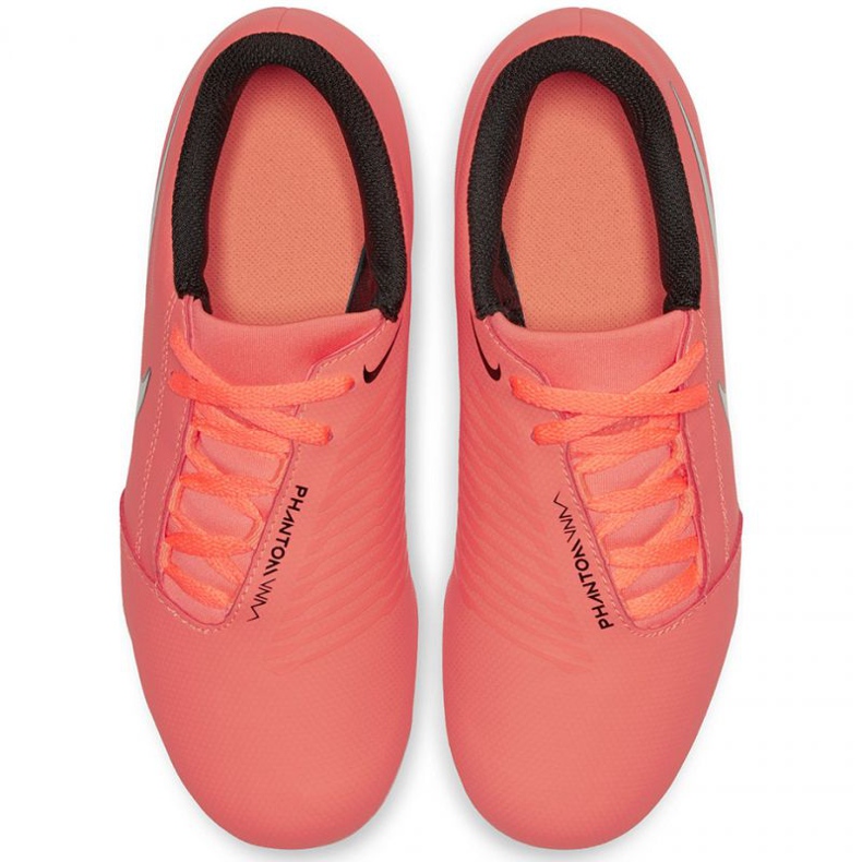 Nike Phantom Venom Club Fg Jr AO0396-810 nogometne cipele naranča naranče i crvene 1