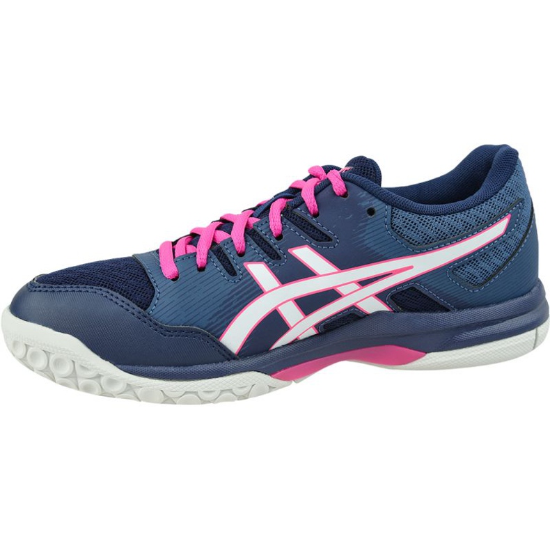 Asics Gel-Rocket 9 W 1072A034-401 cipele za odbojku tamnoplava plava 1