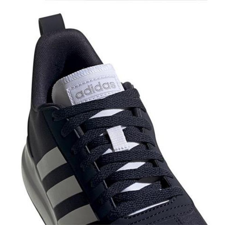 Patike za trčanje adidas Run60S M EG8685 bijela tamnoplava 1