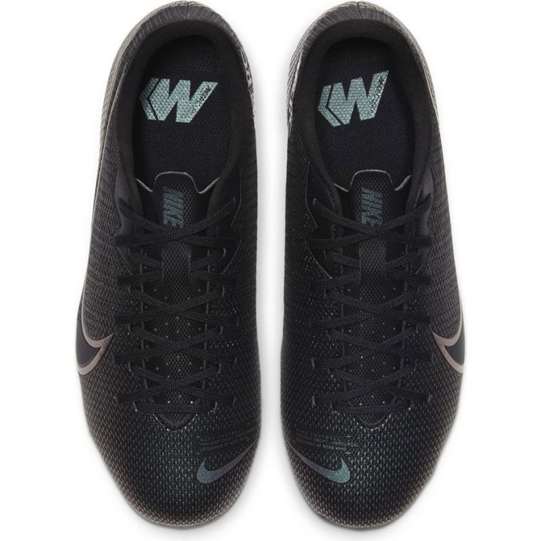 Nike Mercurial Vapor 13 Academy FG / MG Jr AT8123 010 nogometne cipele siva crno 1
