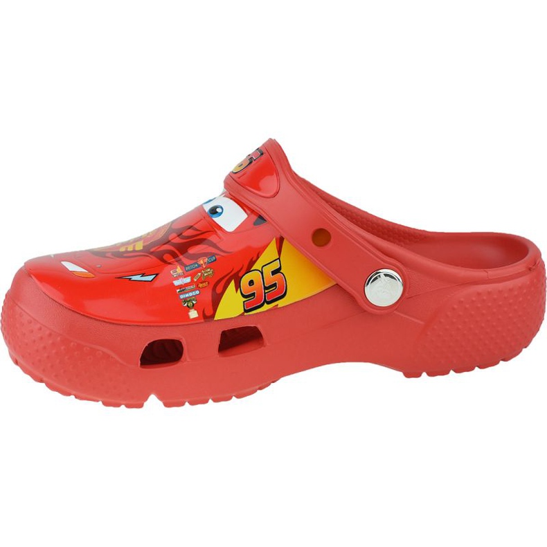 Crocs Zabavni laboratorijski automobili Clog Jr 204116-8C1 crvena 1
