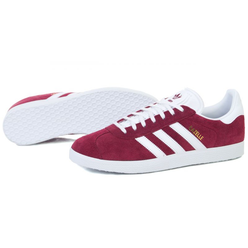 Adidas Gazelle M B41645 cipele bijela crvena 1