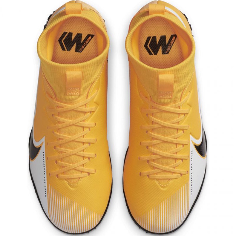 Nike Mercurial Superfly 7 Academy Tf Jr AT8143 801 nogometna cipela žuta boja žuti 1