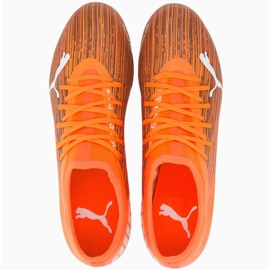 Kopačke Puma Ultra 3.1 Fg Ag M 106086 01 raznobojna naranče i crvene 2