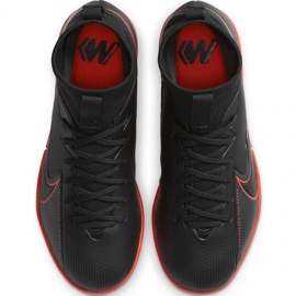 Nike Mercurial Superfly 7 Academy Ic Jr AT8135 060 nogometne cipele siva crno 1