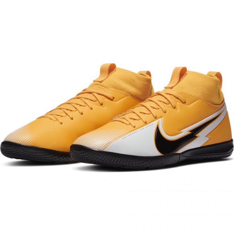Nike Mercurial Superfly 7 Academy Ic Jr AT8135 801 nogometne cipele zelena žutila 1
