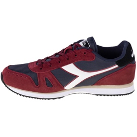 Cipele Diadora Simple Run M 101-173745-01-C8913 bijela crvena tamnoplava 1