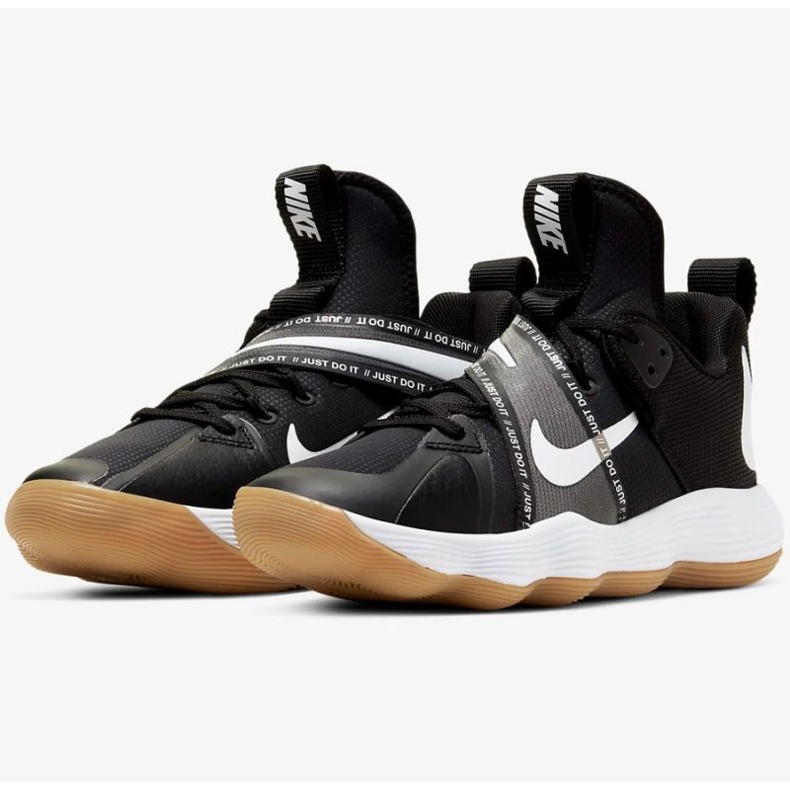 Nike React HyperSet CI2955010-S tenisice za odbojku crno crno 2