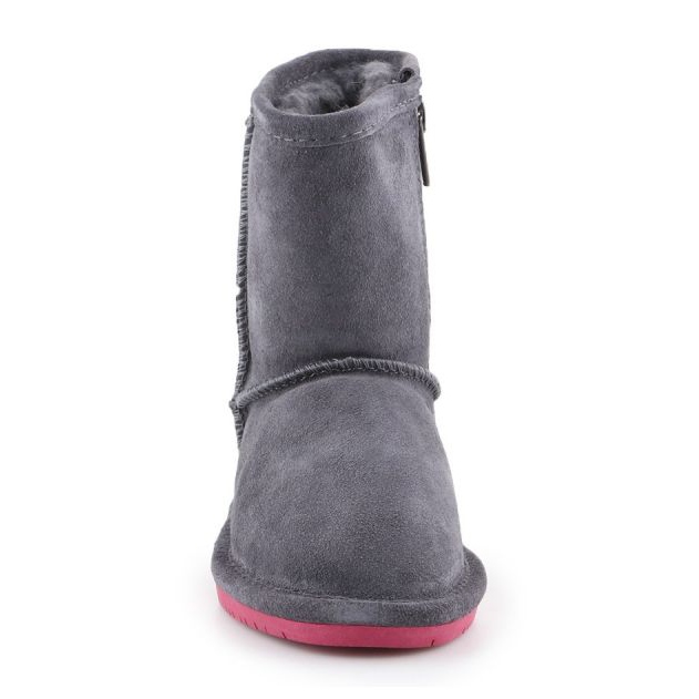 Zimske čizme BearPaw Emma Toddler Zipper 608TZ-903 Charcoal Pomberry siva 2