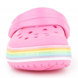 Crocs Crocband Rainbow Glitter Clg K 206151-669 ružičasta 2