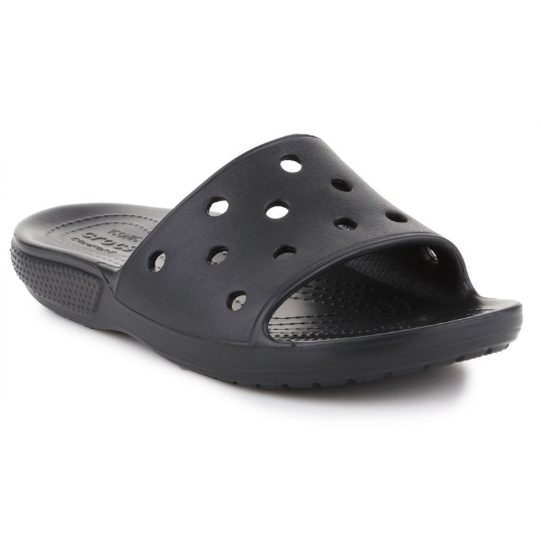 Crocs Classic Slide Black 206121-001 Flip-flops crna 1