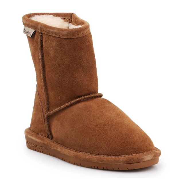 BearPaw Emma Toddler 608TZ Zimske cipele smeđa crna 1