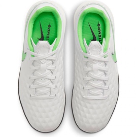 Nike Tiempo Legend 8 Tf Academy Jr AT5736-030 nogometne cipele crna, bijela/slonovača bijela 1
