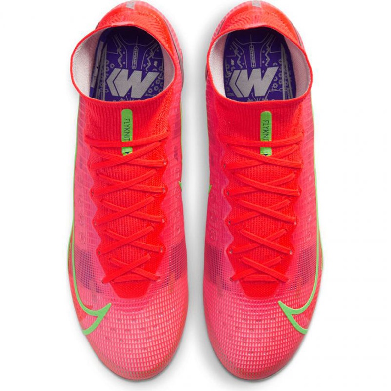 Nike Mercurial Superfly 8 Elite SG-PRO Ac M CV0960 600 nogometne cipele narančasta narančaste i crvene 1