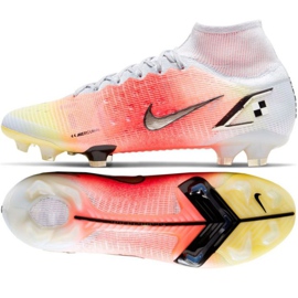 Nike Mercurial Superfly 8 Elite Mds Fg M CV0959 108 tenisice za nogomet crvena, bijela, narančasta narančaste i crvene 1