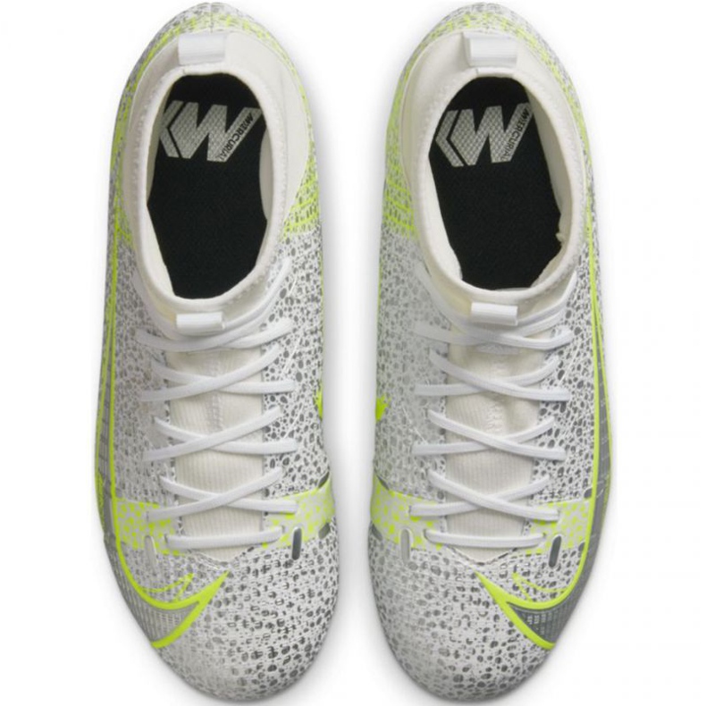Nike Mercurial Superfly 8 Academy FG / MG Jr CV1127 107 nogometne cipele siva srebro 1