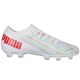Kopačke Puma Ultra 3.2 Fg Ag Jr 106360 06 višebojan bijela 1