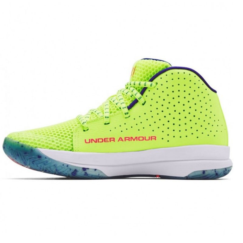 Under Armour Gs Jet Splash Jr 3024 120 300 tenisica za košarku žuta boja žuta boja 1