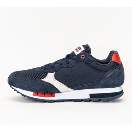 Cipele Tommy Hilfiger Jeans Retro Runner Mix M EM0EM00699-C87 bijela tamnoplava 1