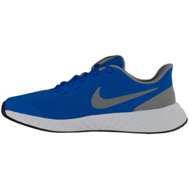 Nike Revolution 5 Gs Jr BQ5671 403 tamnoplava plava 1