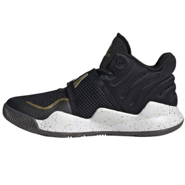 Cipele adidas Deep Threat Primeblue C Jr GZ0111 bijela crna 1