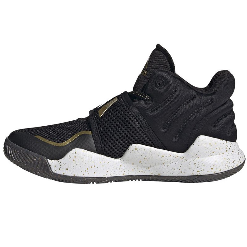 Cipele adidas Deep Threat Primeblue C Jr GZ0111 bijela crna 1