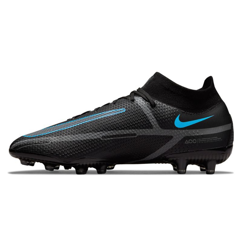 Nike Phantom GT2 Elite Df AG-Pro M DC0749-004 nogometna cipela crno crno 1