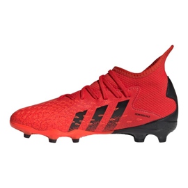Adidas Predator Freak.3 Fg Jr FY6282 kopačke crvena naranče i crvene 1