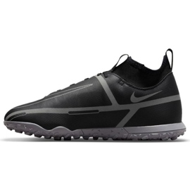 Nike Phantom GT2 Club Dynamic Fit Tf Jr DC0826 004 nogometne cipele crno crno 1
