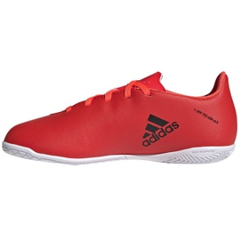Adidas X Speedflow.4 U kopačkama Jr FY3331 raznobojna naranče i crvene 1