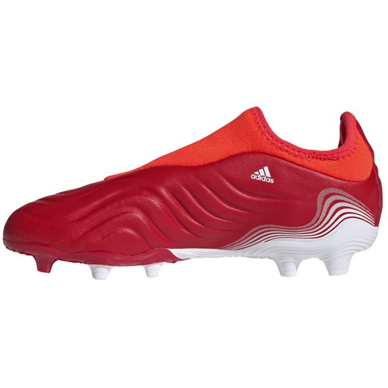 Adidas Copa Sense.3 Ll Fg Jr FY6156 kopačke crvena narančaste i crvene 1