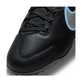 Nike Legend 9 Academy Tf Jr DA1328-004 nogometne cipele crno crno 3