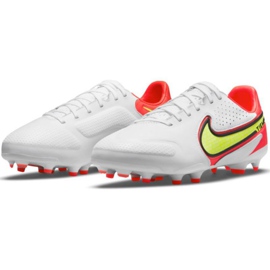 Nogometne cipele Nike Legend 9 Pro Fg Jr DA1335 176 bijela, crvena bijela 1