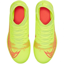 Nike Mercurial Superfly 8 Club Tf Jr CV0795 760 nogometne cipele žuta boja žuti 1