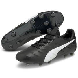 Puma King Platinum 21 FG/AG 106478 01 tenisice za nogomet crno crno 1