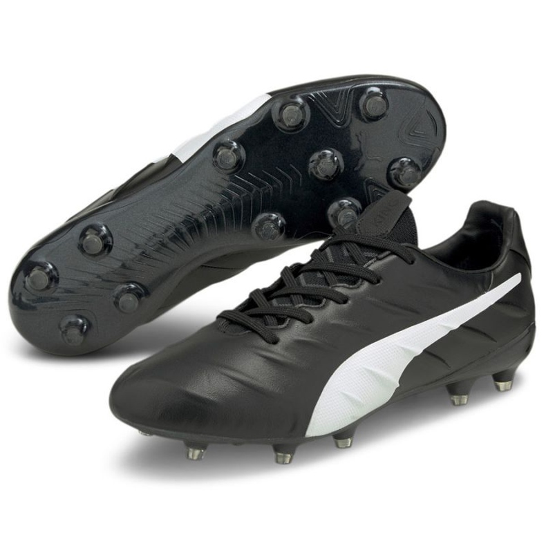 Puma King Platinum 21 FG/AG 106478 01 tenisice za nogomet crna crna 1