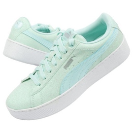 Puma Vikky Platform Glitz W 366856 06 zelena 1