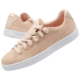 Puma suede crush frosted cipele 370194 01 ružičasta 1
