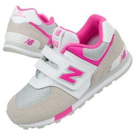 Cipele New Balance Jr YV574FNG ružičasta siva 1