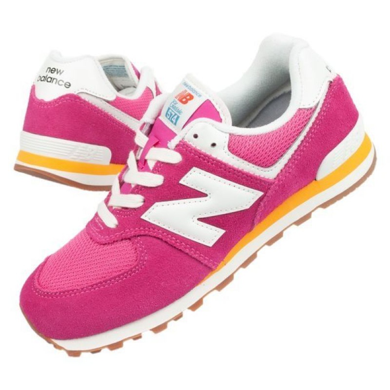 New Balance W GC574HP2 bijela ružičasta 1