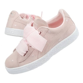 Puma Suede Heart Jr 365136 03 ružičasta 1