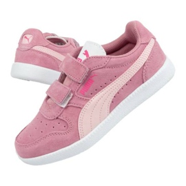 Puma Icra Jr 360756 35 cipele bijela ružičasta 1