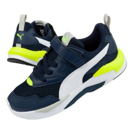 Puma X-Ray Jr 374395 21 cipele crna tamnoplava 1