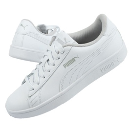 Puma Smash V2 Jr 365170 02 bijela plava 1