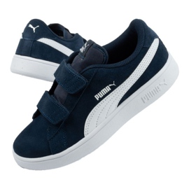 Puma Smash v2 Jr 365177 02 crna tamnoplava 1