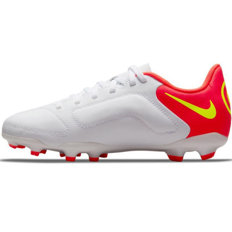 Nike Tiempo Legend 9 Club FG / MG Jr DA1331 176 nogometne cipele žuta, bijela, višebojna bijela 1